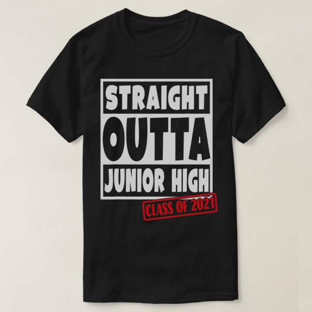 Camiseta Hetero fora da classe de Segundo grau Júnior de 20 (Frente do Design)