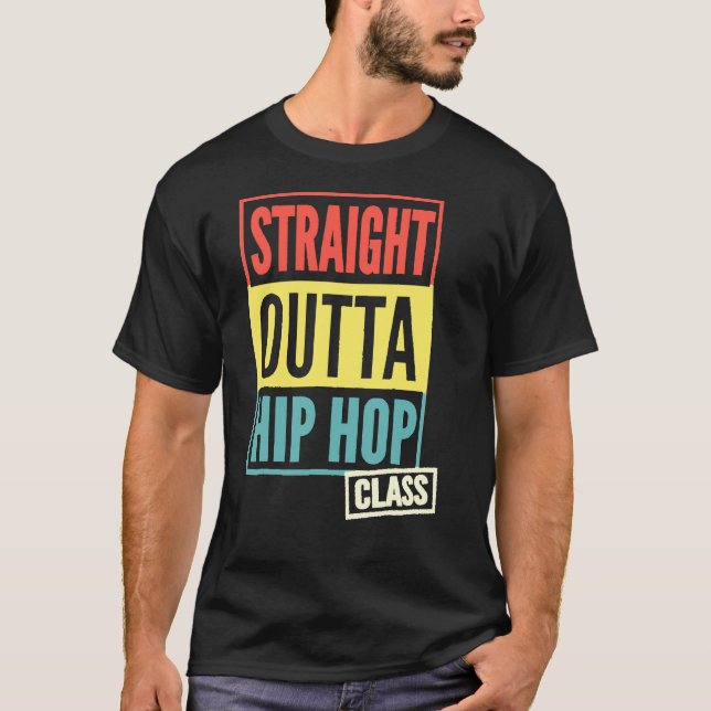 Camiseta Hetero Fora da Classe Hip Hop (Frente)