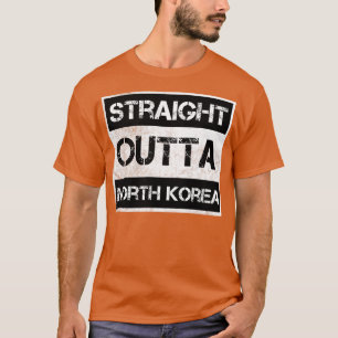 Camiseta Hetero fora da Coreia do Norte - País-Presente E