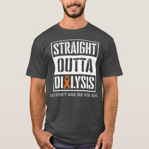 Camiseta Hetero Fora da Diálise Doente Hilário Piadas