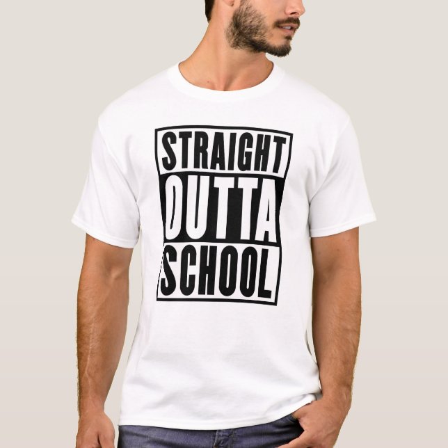 Camiseta Hetero fora da escola (Frente)