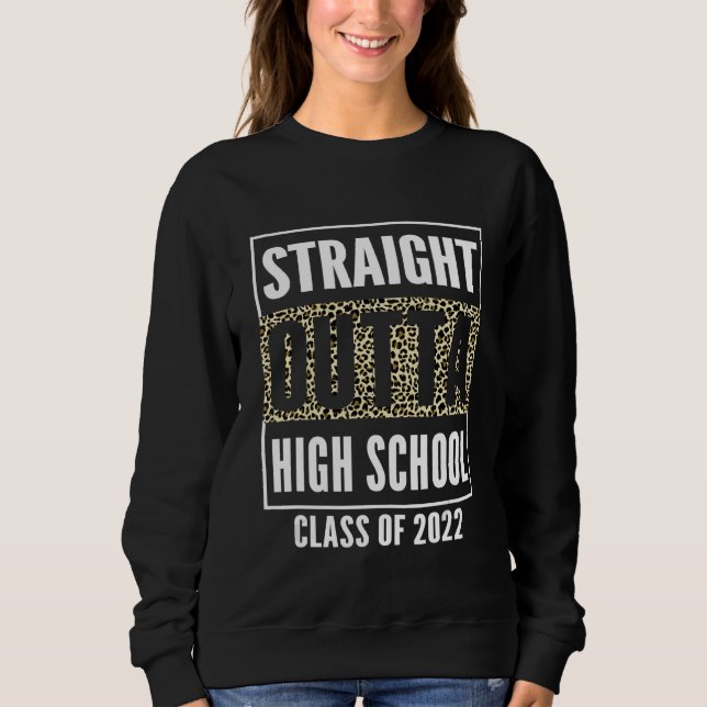 Camiseta Hetero Fora Da Escola De 22 Segundos graus-Leopard (Frente)