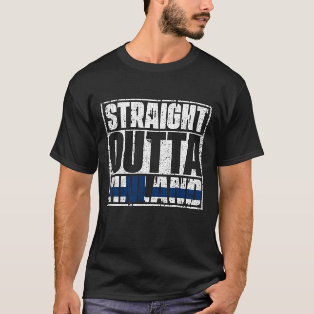 Camiseta Hetero Fora da Finlândia (Frente)
