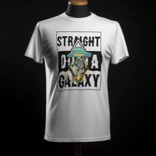 Camiseta Hetero fora da galáxia Alienígena Engraçada