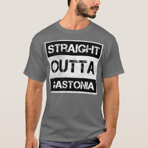 Camiseta Hetero fora da Gastonia, cidade de North Vintage D