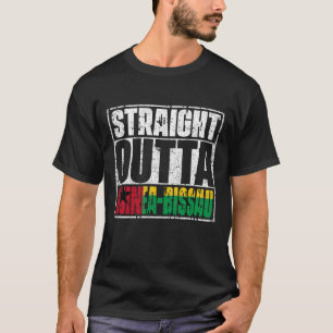 Camiseta Hetero fora da Guiné-bissau Bandeira
