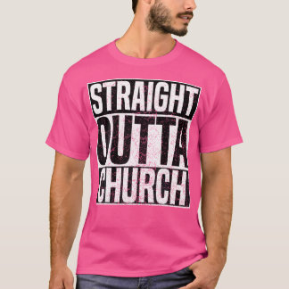 Camiseta Hetero Fora da Igreja Cristã Faith Jesus