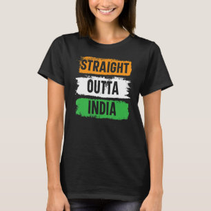 Camiseta Hetero fora da Índia Feliz Dia da República Indian