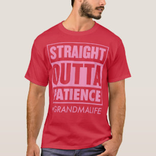 Camiseta Hetero Fora da Paciência Vovó Vida Engraçada Mães