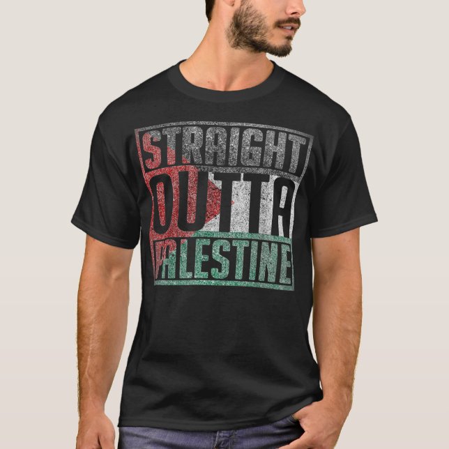 Camiseta Hetero fora da Palestina, palestina livre, Palesti (Frente)