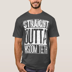 Camiseta Hetero Fora da Sabedoria Dente Engraçado Presente 