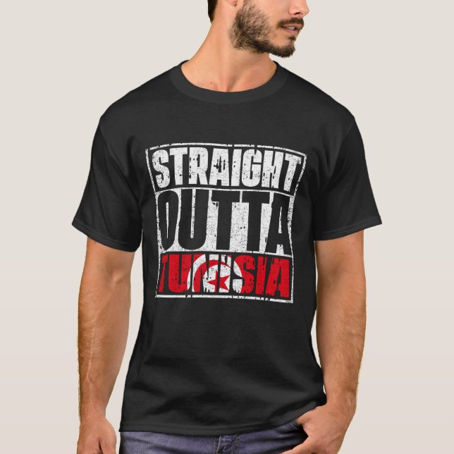 Camiseta Hetero Fora da Tunísia (Frente)