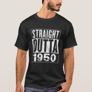Camiseta Hetero Fora De 1950 71O Aniversário Presente 71 An