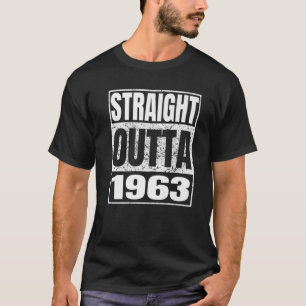 Camiseta Hetero Fora De 1963 58º Aniversário De 58 Anos Vin