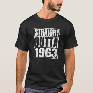 Camiseta Hetero Fora De 1963 58º Aniversário Engraçado 58 A