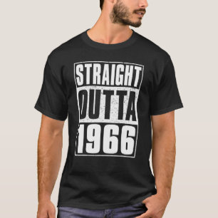 Camiseta Hetero Fora De 1966 56 Anos Vintage 56º Nascimento