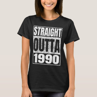 Camiseta Hetero Fora De 1990, Ano De Nascimento Vi
