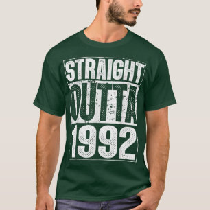 Camiseta Hetero Fora De 1992 30 Bithday GIft 30 Anos