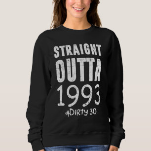 Camiseta Hetero fora de 1993 suja 30 aniversário de 30 anos