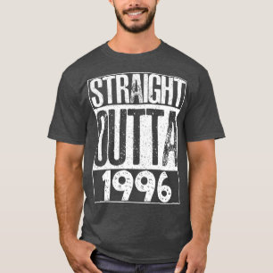 Camiseta Hetero fora de 1996 Presente Legal para Aniversár
