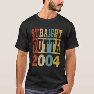 Camiseta Hetero Fora De 2004 17º Aniversário De 17 Anos