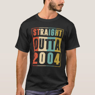 Camiseta Hetero Fora De 2004 19 Anos 19 Anos 19 Anos Aniver