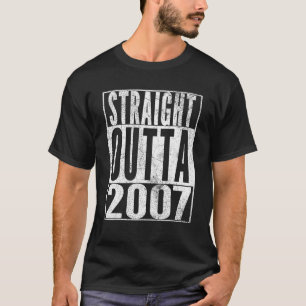 Camiseta Hetero fora de 2007 16º presente de aniversário de