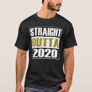 Camiseta Hetero fora de 2020 Engraçado Ano Novo