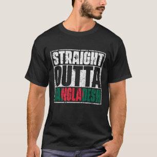 Camiseta Hetero fora de Bangladesh Flag