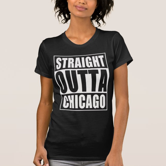 Camiseta Hetero fora de Chicago (Frente)