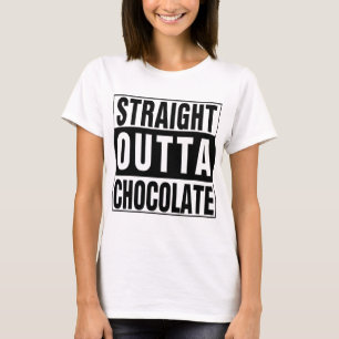 Camiseta Hetero fora de chocolate