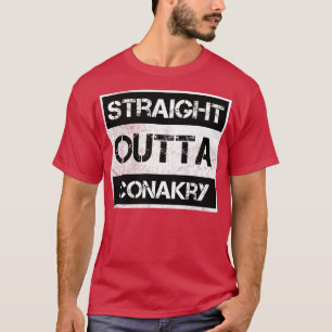 Camiseta Hetero Fora de Conacri Guiné Vintage Dificultou S