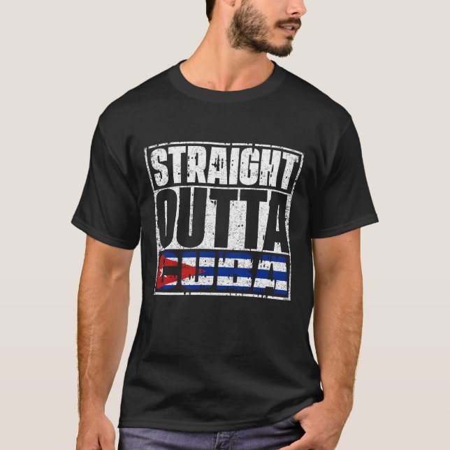 Camiseta Hetero fora de Cuba (Frente)
