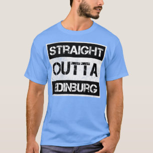 Camiseta Hetero fora de Edinburg cidade do Texas Vintage Di