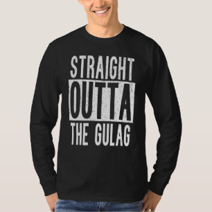 Camiseta Hetero Fora de Gulag Equipe de Gamer Guerra R