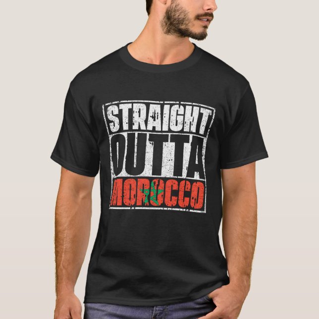 Camiseta Hetero fora de Marrocos (Frente)