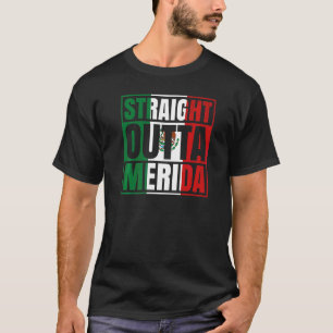 Camiseta Hetero fora de Merida Yucatn México Bandeira Mexic