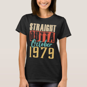 Camiseta Hetero Fora de OUTUBRO 1979 41rua Aniversário Incr