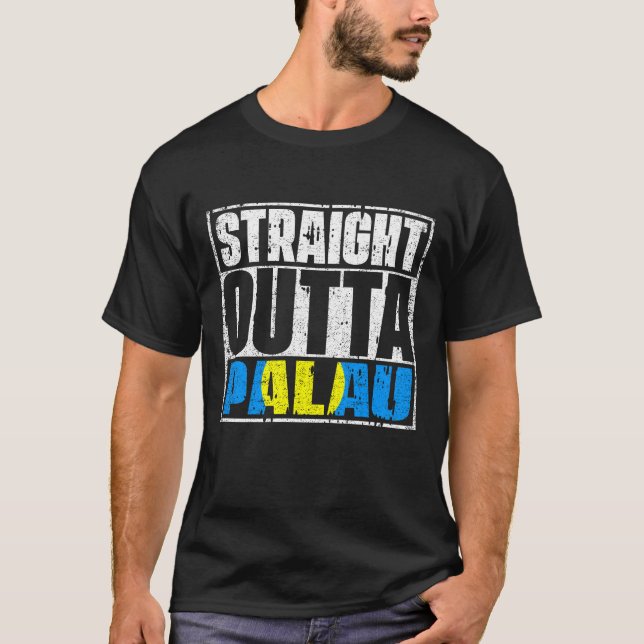 Camiseta Hetero fora de Palau Flag (Frente)