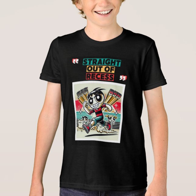 Camiseta Hetero Fora De Recess (Frente)