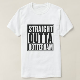 Camiseta Hetero Fora de Roterdão - Design do Orgulho Munici