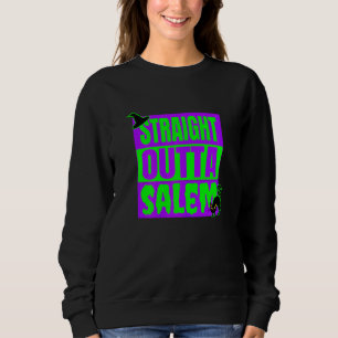 Camiseta Hetero fora de Salem Halloween Black Cat Bruxas H