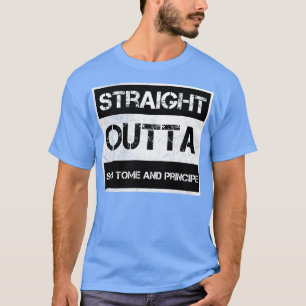 Camiseta Hetero fora de São Tomé e Príncipe Viajante Presen