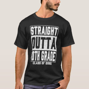 Camiseta Hetero fora do 10º Graduação Funny Décimo Graduaçã