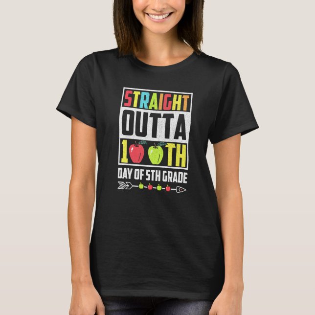 Camiseta Hetero Fora Do 100º Dia Da 5 (Frente)