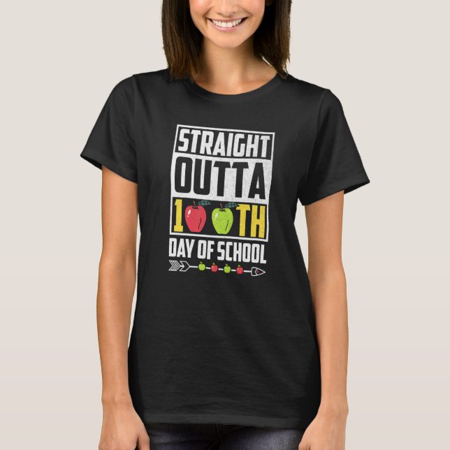 Camiseta Hetero Fora Do 100º Dia Da Escola (Frente)