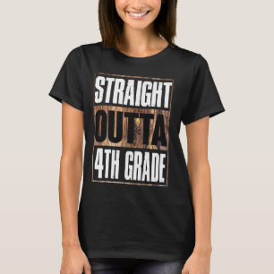 Camiseta Hetero fora do 4.o Grau Base de Madeira Quarto Gra