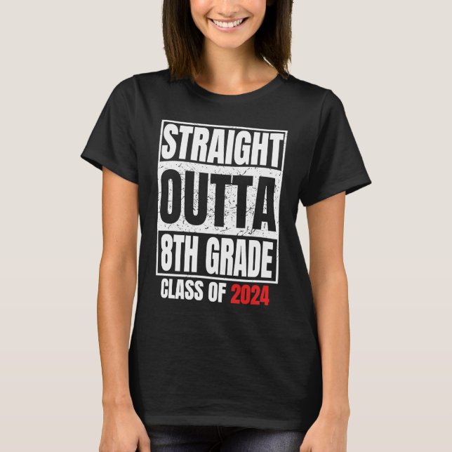 Camiseta Hetero fora do 8º grau Graduação Oitava grau C (Frente)