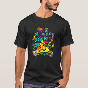 Camiseta Hetero Fora Do anos 80 Feito No Relatório Dos Anos