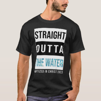Camiseta Hetero Fora Do Batismo Da Água 2023 Batizado Em